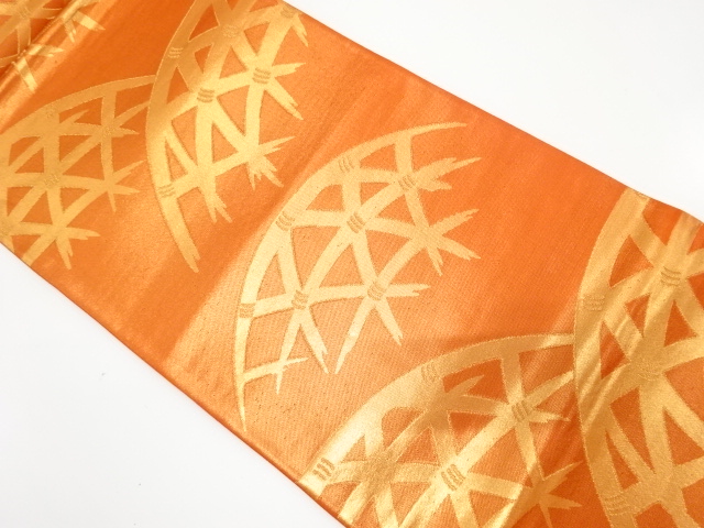 JAPANESE FUKURO OBI / WOVEN FENCE PATTERN